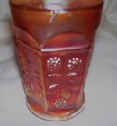 Fenton, '' Butterfly and Berry '' Marigold Tumbler