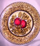 Vintage Dugan, Goofus-Intagilo ''The Two Apples'' 8.50 inch Plate