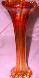 Vintage Imperial-7.50 inch Carnival glass Bud Vase