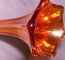 Vintage Imperial-7.50 inch Carnival glass Bud Vase