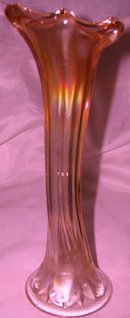Vintage Imperial-7.50 inch Carnival glass Bud Vase