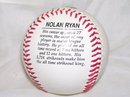 A Nolan Ryan Autographed Photo Ball