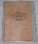A Vintage Authenic 1860's Portrait of Abraham Lincoln reading with his Son , Thomas,