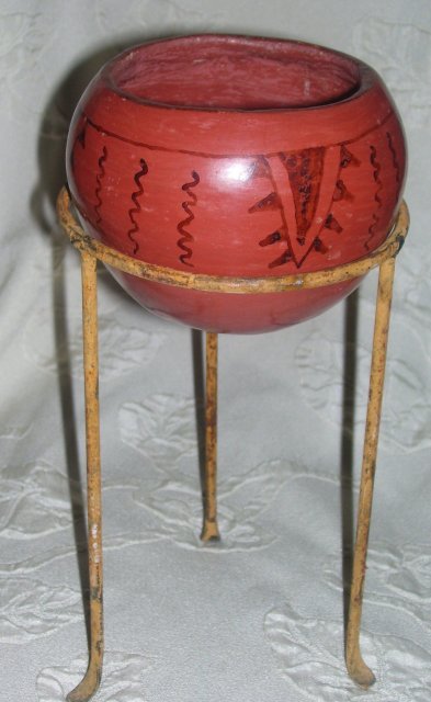 A signed Redware Pottery Bowl