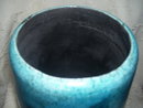 A large Decorative arts-Whales/Ocean Pottery vase,by Harold Long, Eastern Band of The Cherokee Indians,20th century