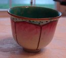 19TH CENTURY CHINESE LOTUS TEA BOWL, RARE