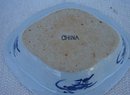 C. 1890 CHINESE EXPORT BLUE CANTON VEGETABLE DISH