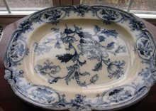 C. 1850 ENGLISH STAFFORDSHIRE PLATTER