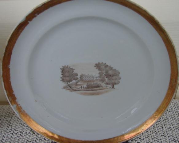 C. 1770 CHINESE EXPORT PAIR AMERICAN MARKET PLATES