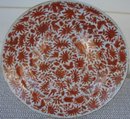 C. 1840 CHINESE EXPORT SACRED BIRD AND BUTTERFLY SHALLOW SOUP PLATE