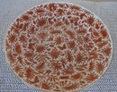 C. 1840 CHINESE EXPORT SACRED BIRD AND BUTTERFLY SHALLOW SOUP PLATE