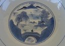 MID 20TH. CENTURY BLUE CANTON BOWL