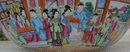 C. 1820 CHINESE EXPORT ROSE MANDARIN HUGE PUNCH BOWL