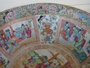 C. 1820 CHINESE EXPORT ROSE MANDARIN HUGE PUNCH BOWL