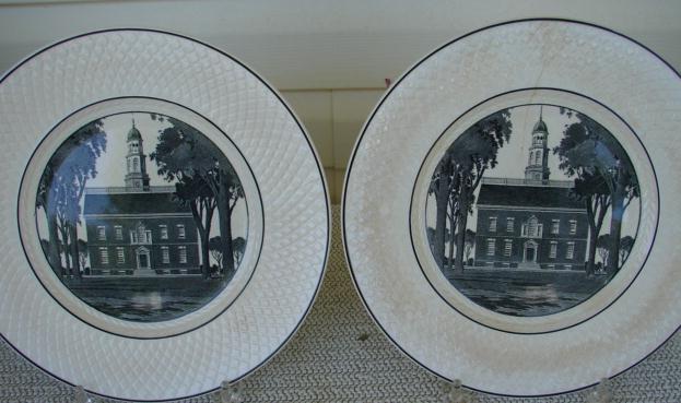 SPODE MANSARD COPELAND SET OF 12 DELAWARE PLATES