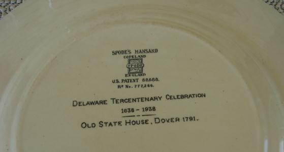 SPODE MANSARD COPELAND SET OF 12 DELAWARE PLATES