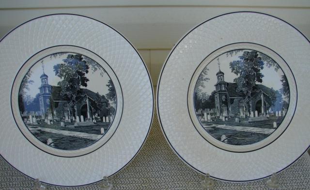 SPODE MANSARD COPELAND SET OF 12 DELAWARE PLATES