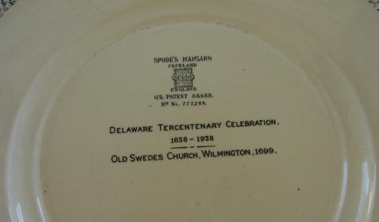SPODE MANSARD COPELAND SET OF 12 DELAWARE PLATES