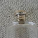 C. 1920 ENGLISH PERFUME BOTTLE W/STERLING TOP