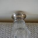 C. 1920 SMELLING SALTS BOTTLE W/STERLING TOP