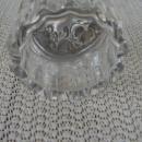 C. 1920 GLASS DRESSING JAR W/STERLING COVER