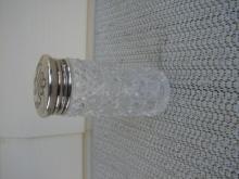 C. 1920 CRYSTAL GLASS MEDICINE BOTTLE