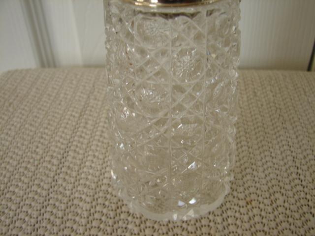 C. 1920 SUGAR SHAKER W STERLING TOP