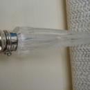 C. 1920 CRYSTAL PERFUMER W/STERLING TOP