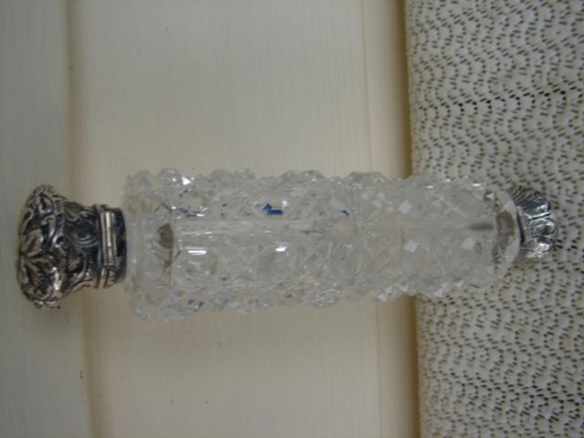 C. 1920 CRYSTAL GLASS DOUBLE PERFUMER-RARE
