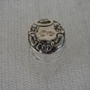 C. 1920 CRYSTAL GLASS MEDICINE BOTTLE 5