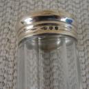 C. 1891 GLASS/SILVER TOOTH BRUSH HOLDER 7