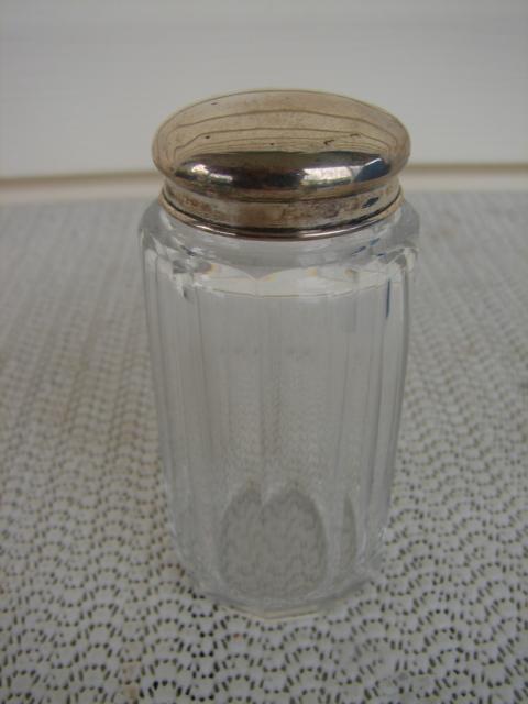 C. 1920 CRYSTAL GLASS MEDICINE BOTTLE
