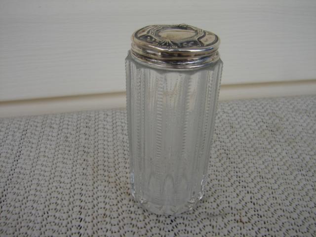 C. 1920 CRYSTAL GLASS MEDICINE BOTTLE