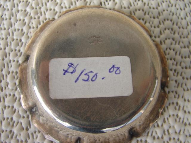C. 1920 STERLING SILVER NUT DISH