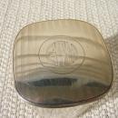 C. 1920 CRYSTAL GLASS DRESSING JAR W/TOP
