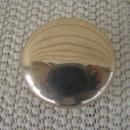 C. 1920 GLASS DRESSING JAR W/STERLING COVER