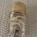 C. 1920 SILVER OVERLAY BOTTLE W/MONOGRAM