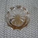 C. 1920 PAIR CRYSTAL GLASS JARS W/TOPS