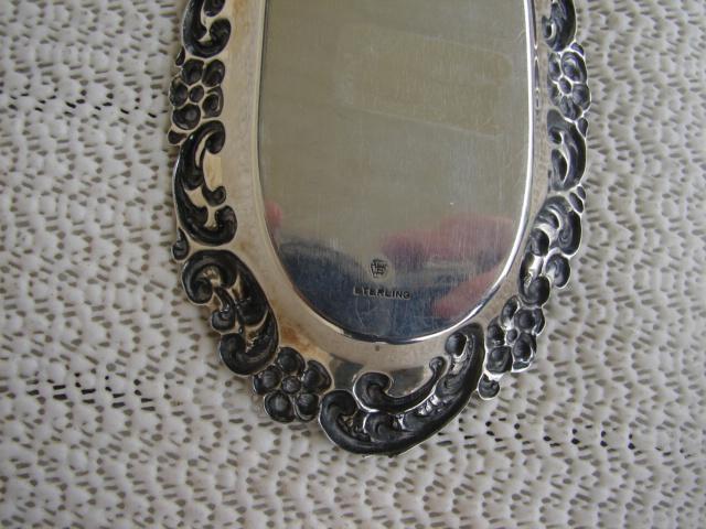 C. 1920 STERLING SILVER OVAL DISH