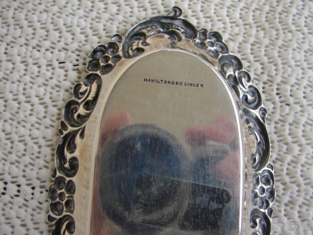 C. 1920 STERLING SILVER OVAL DISH