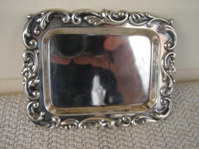 C. 1920 STERLING SILVER TRAY 4 1/2