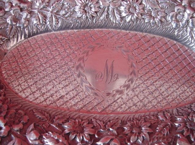 SCHOFIELD BALTIMORE ROSE BREAD TRAY