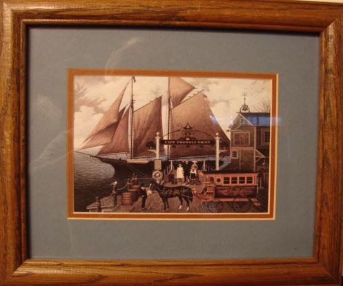 LITHOGRAPH OFCAPE FOGWOLF POINT