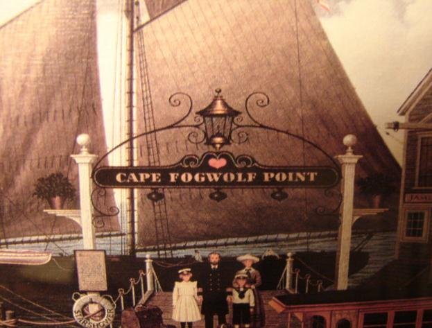 LITHOGRAPH OFCAPE FOGWOLF POINT