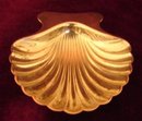 TIFFANY & CO. STERLING SILVER SHELL OPEN SALT