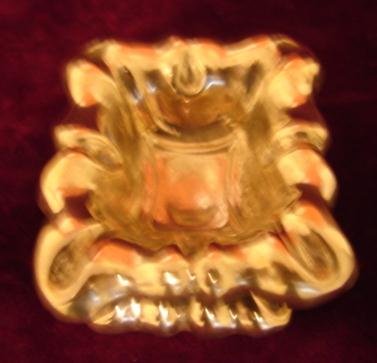 C. 1865 SCARCE AUSTRIAN SOLID SILVER OPEN SALT
