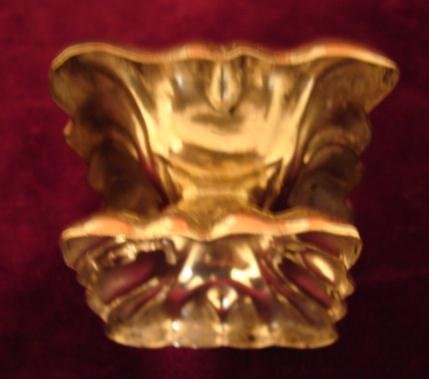 C. 1865 SCARCE AUSTRIAN SOLID SILVER OPEN SALT