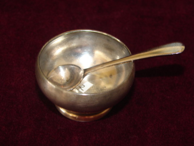 PAIRPONT OPEN SALT SILVER PLATE,NEW ENGLAND