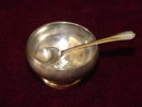 PAIRPONT OPEN SALT SILVER PLATE,NEW ENGLAND