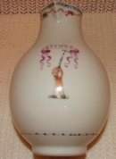 C. 1785 CHINESE EXPORT CREAM JUG W/ ARMORIAL CREST